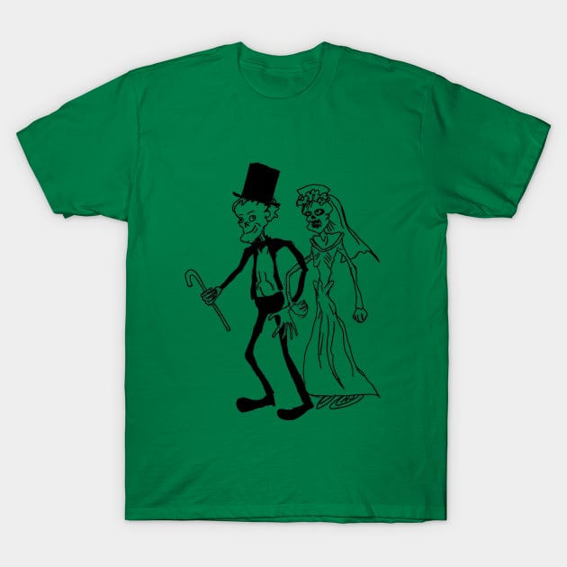 Undead Wedding T-Shirt by crap-art